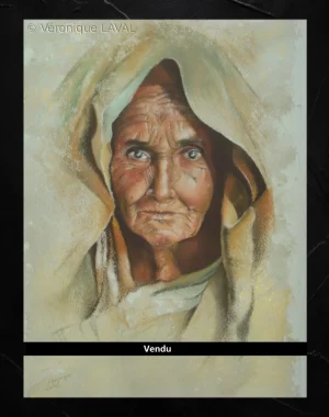 Avec le temps – 55cm x 75cm – Pastel sec