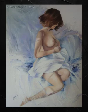 Couvrez ce sein – 55cm x 75cm – Pastel sec