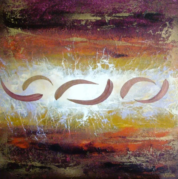Abstrait acrylique