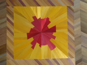 marqueterie de paille