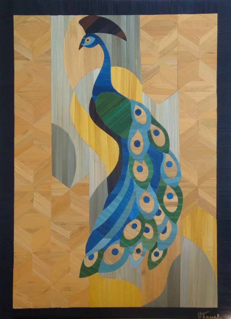 marqueterie d epaille